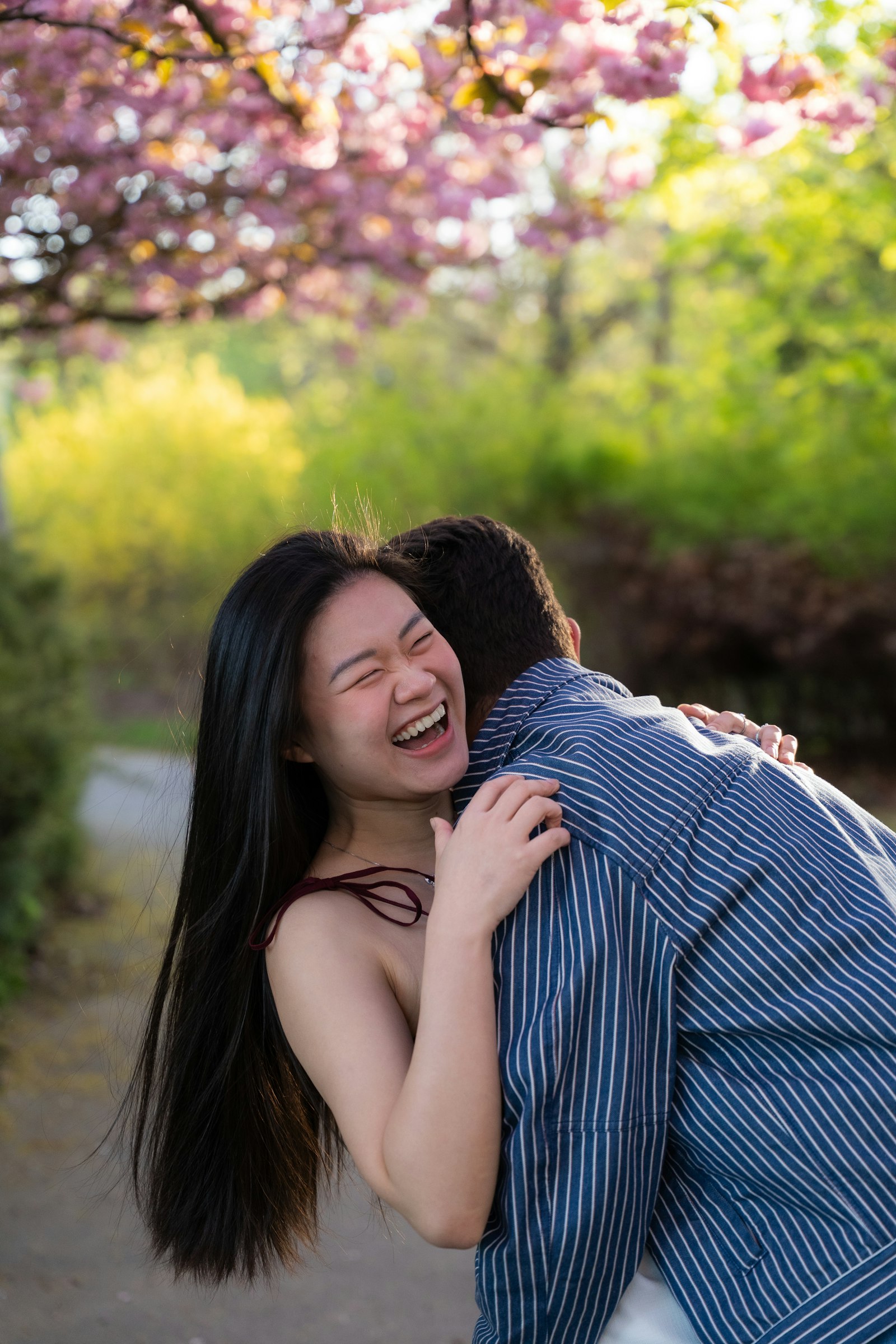 Happy Asian couple